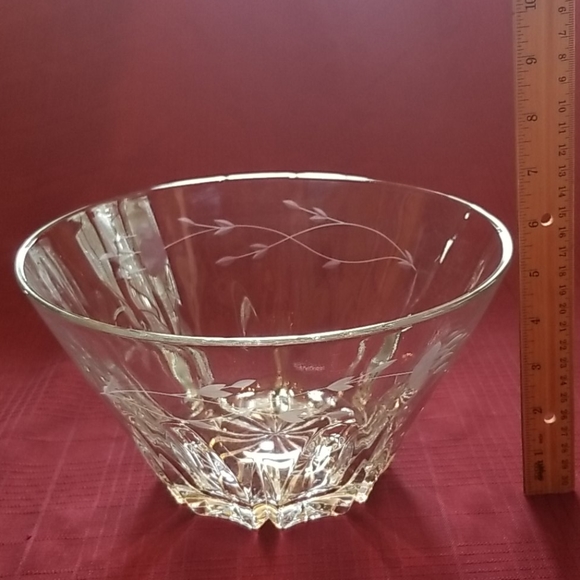 Princess House Dining Princess House Lead Crystal Salad Bowl Poshmark